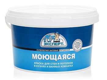 Эксперт КРАСКА МОЮЩАЯСЯ С/Б, 3 кг