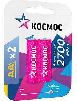 Ак-р Космос R6 2300mAh NiMH BL2