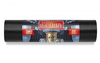 Мешки д/м Ромашка БРОНЯ 240л 60мкм 100*130 (рул.10шт) 1/7
