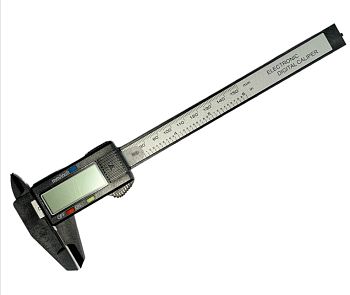 Штангенциркуль цифровой электронный пласт.коробка 150 мм