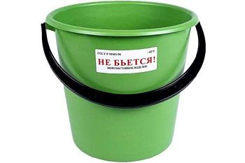 Ведро 10л ОНЕСТ морозоуст.цветное В10-01/С1 5шт