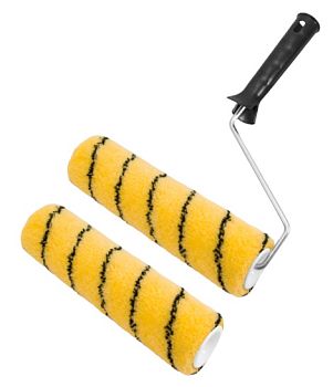 Валик полиакрил Тигр 100мм, d 42мм, ручка 6мм, ворс 11мм, "B.E." (70шт/уп)