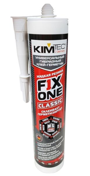 Клей-герметик MS KIM TEK FIX ONE белый