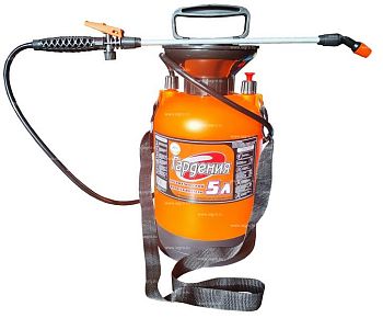Опрыскиватель 5л пневматический с ремнём "Гардения" 