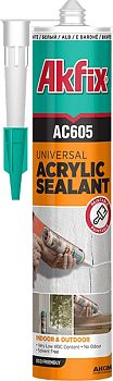 Akfix АС605 Акриловый герметик Белый 310мл