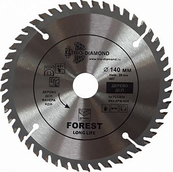 Диск пильный 140Х48ТХ20/16 mm (Trio-Diamond)