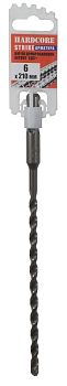 Бур по армир.бетону SDS+  6х210 мм "Hardcore" Strike