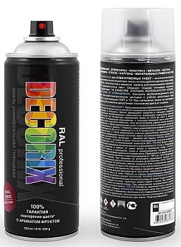 Аэроз. эмаль PROF. DECORIX RAL 3005 винно-красный 520 мл/12