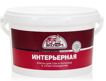 Эксперт КРАСКА ИНТЕРЬЕРНАЯ С/Б, 3 кг