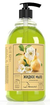 Мыло жидкое универсальное с дозатором KiPNi "Дюшес" 1 л 8шт/уп