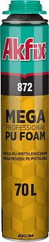 Akfix 872 Профессиональная Монтажная пена 1020гр (12шт/уп)
