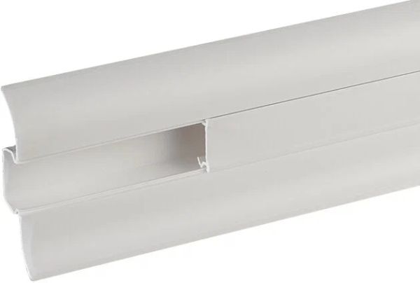 Плинтуса белый матовый