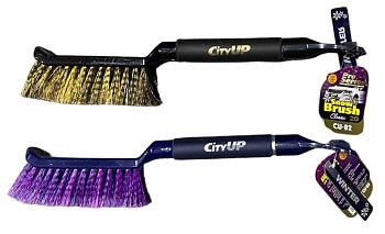 Щетка автомобильная + скребок СА-82 1/28