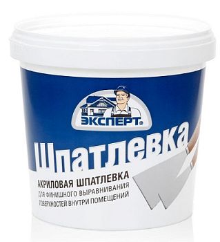 Эксперт Акриловая шпатлёвка, 1,6 кг., 6 шт. (-30С)