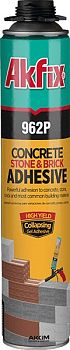 Akfix 962Р Всесезонная клей-пена для кирпича и газоблока 800мл (12шт/уп) 