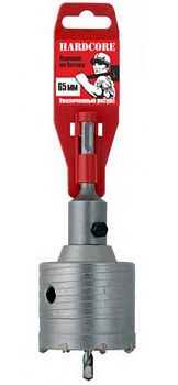 Коронка по бетону 65мм в сборе "Hardcore"