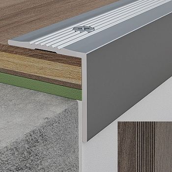 Угол 25*25 0,9 дуб марон