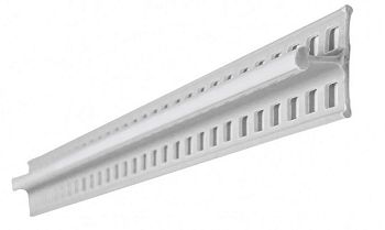 Профиль ПВХ Маячковый штукат.белый 6мм х 3м Alligator 50шт/упак