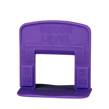  СВП Зажим "Ворота"  3,0мм DECOR LEVEL 100шт, пак. (20шт/уп)