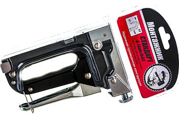 Степлер д/скоб 4-14х07 мм Стандарт "Монтажник" 