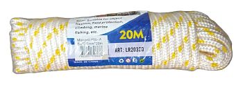 Верёвка плетеная цветная п/п 8мм х 20м 