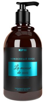 Мыло жид.парфюмир. для лица и тела с дозат. KiPNi "Кокосовый мусс" 380мл 25шт/уп 