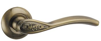 Ручка раздельная R.TL54RUMBA (RUMBA ТL) ABG-6 зелёная бронза