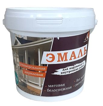 Эмаль универсальная АЛЬТЕРНАТИВА 1,4 кг, 12шт/упак