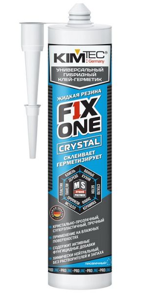 Клей-герметик MS KIM TEK FIX ONE прозрачный