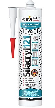 Силакрил 121, "KIM TEC" белый, 310 мл., 20 шт.