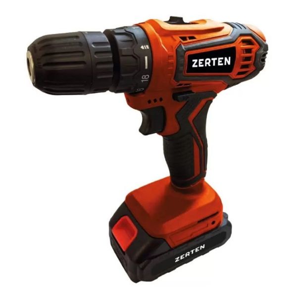 Аккумул. шуруповёрт 18В, кейс ZERTEN ASB-18S