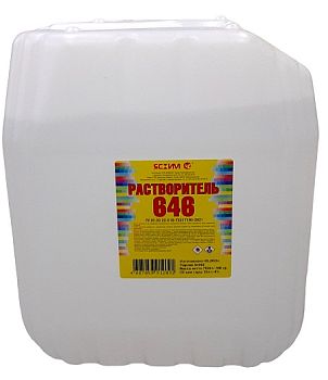 Растворитель 646 10 л,  4шт. "ЯСХИМ"