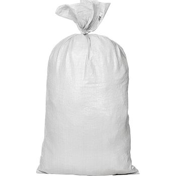 Мешок полипропиленовый БЕЛЫЙ (40кг) 500шт