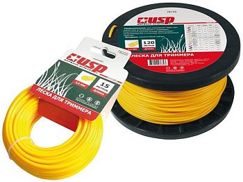 Леска 3,0 мм х 15 м КРУГ (УСПЕХ)