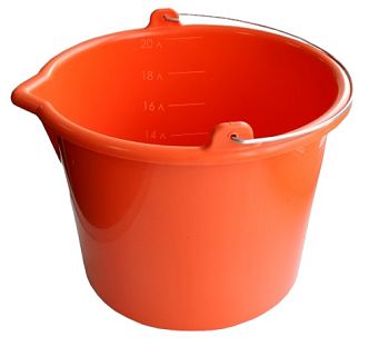 Ведро DECOR д/смесей 8л, ударопрочное, "PROFI" (15шт/уп)